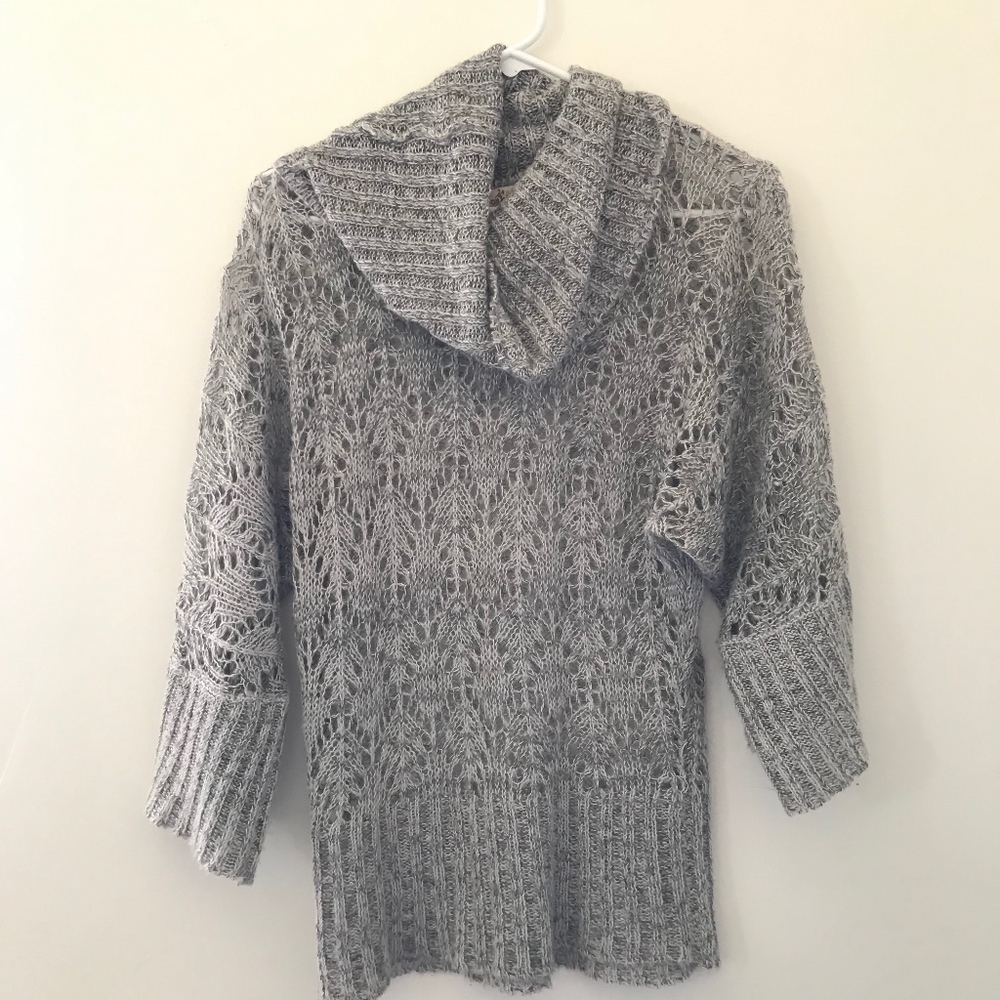 Delicate Knit 3/4 Sweater